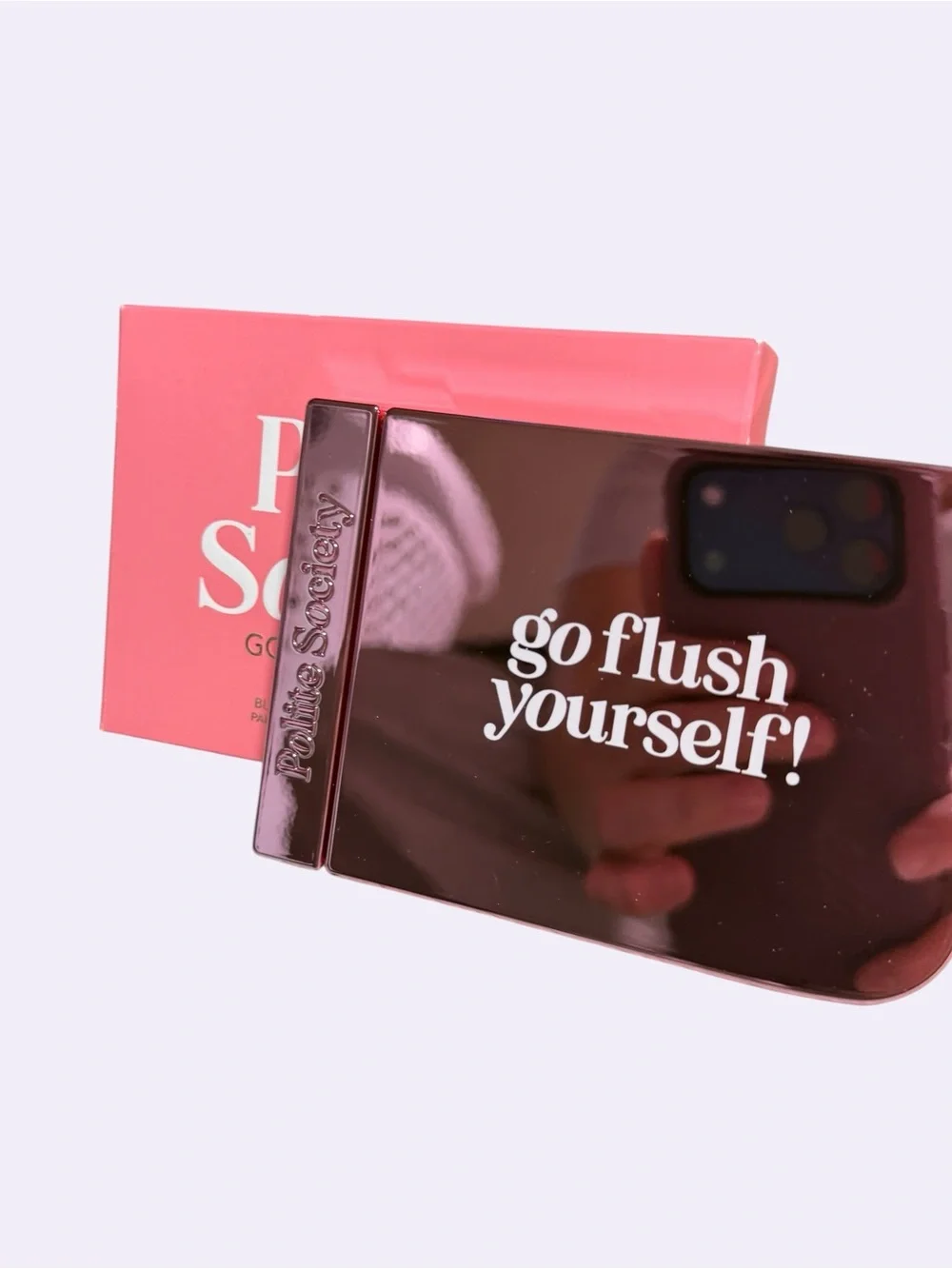 Polite Society Blush & Highlight Face Palette Assorted Shades Glow